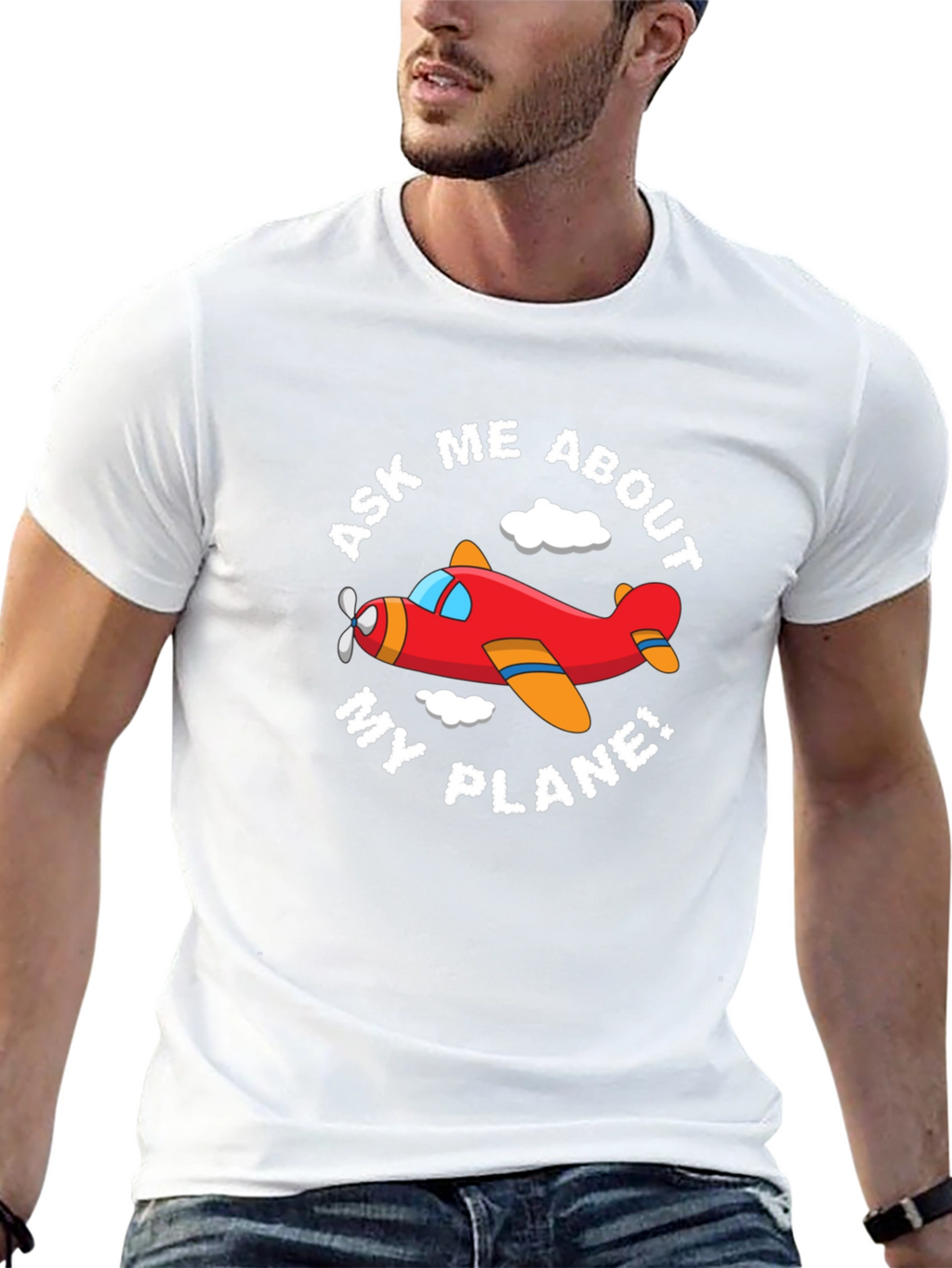 Ask Me About My Plane! Funny Airplane T-Shirt