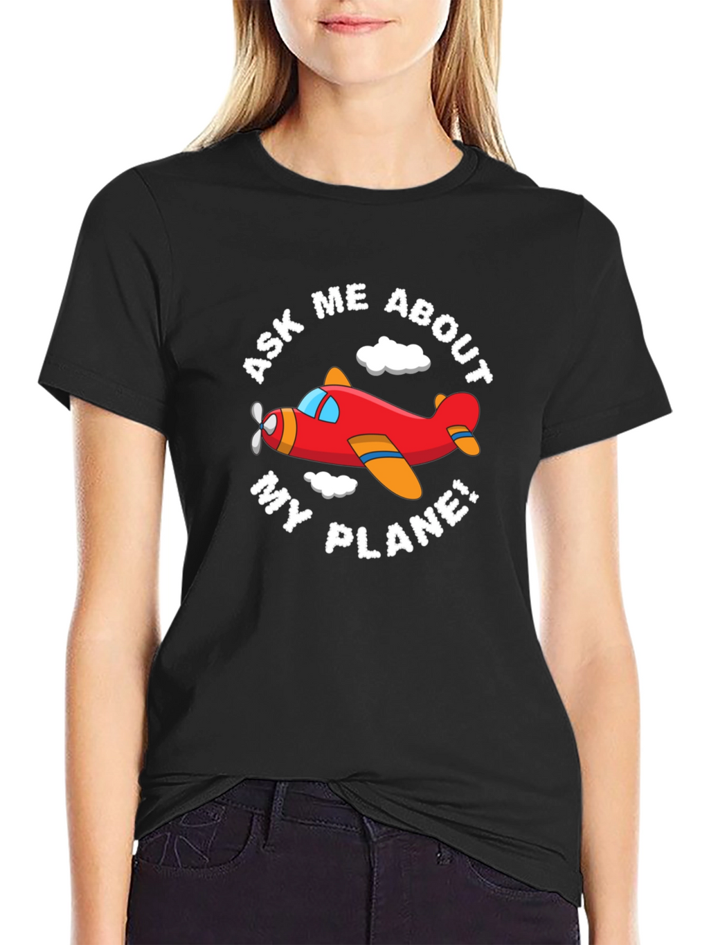 Ask Me About My Plane! Funny Airplane T-Shirt