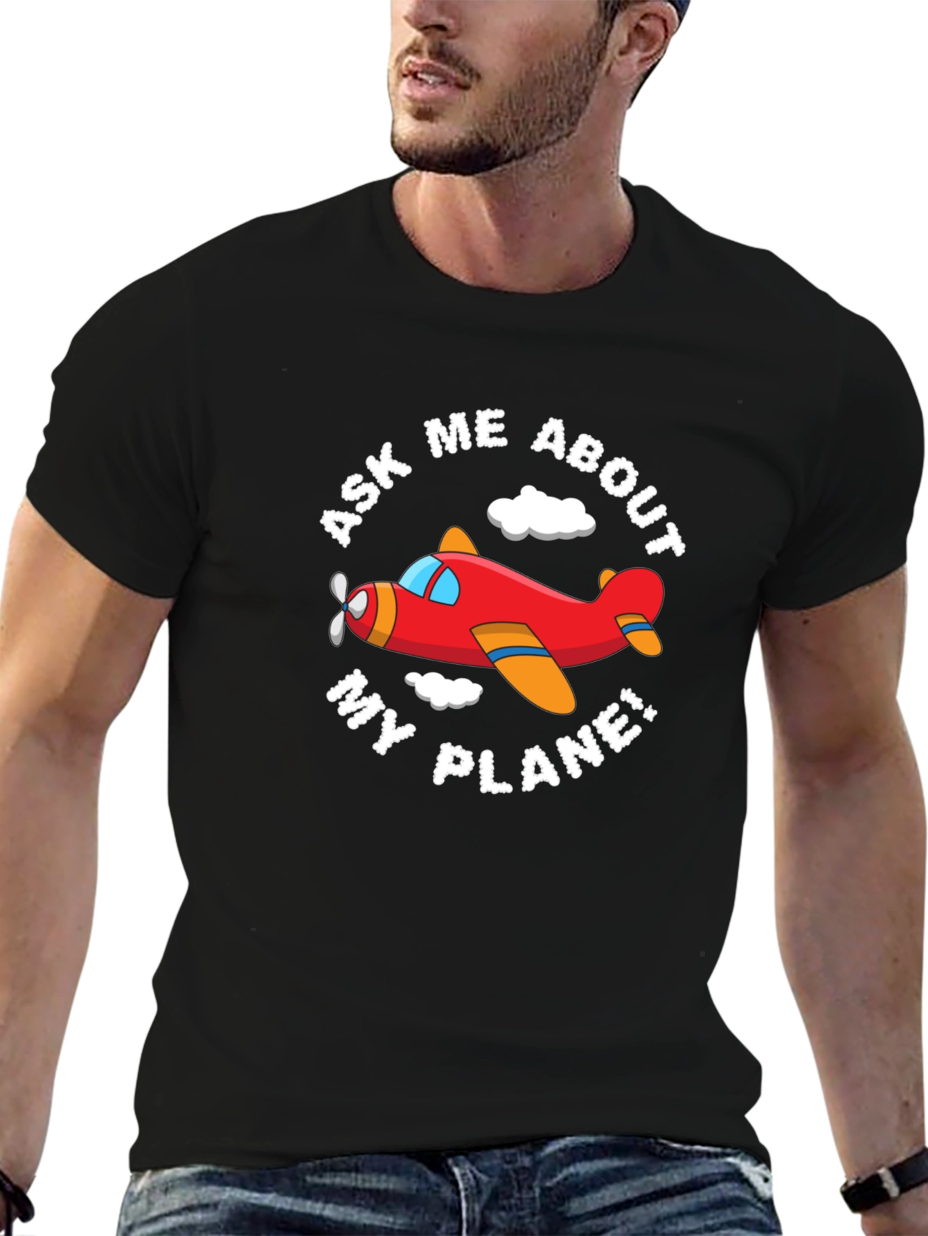 Ask Me About My Plane! Funny Airplane T-Shirt