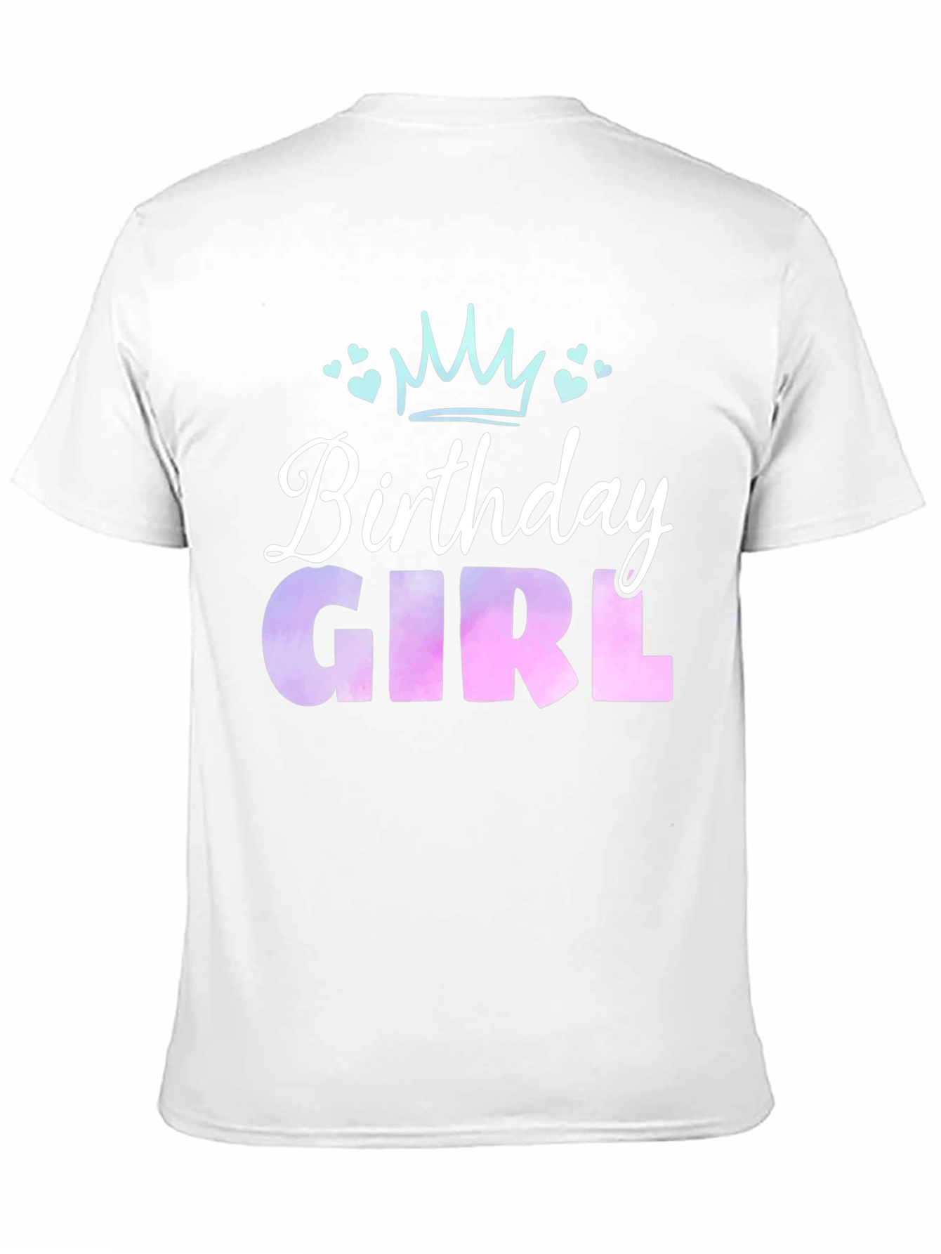 Birthday Girl T-Shirt - Cute Crown Design