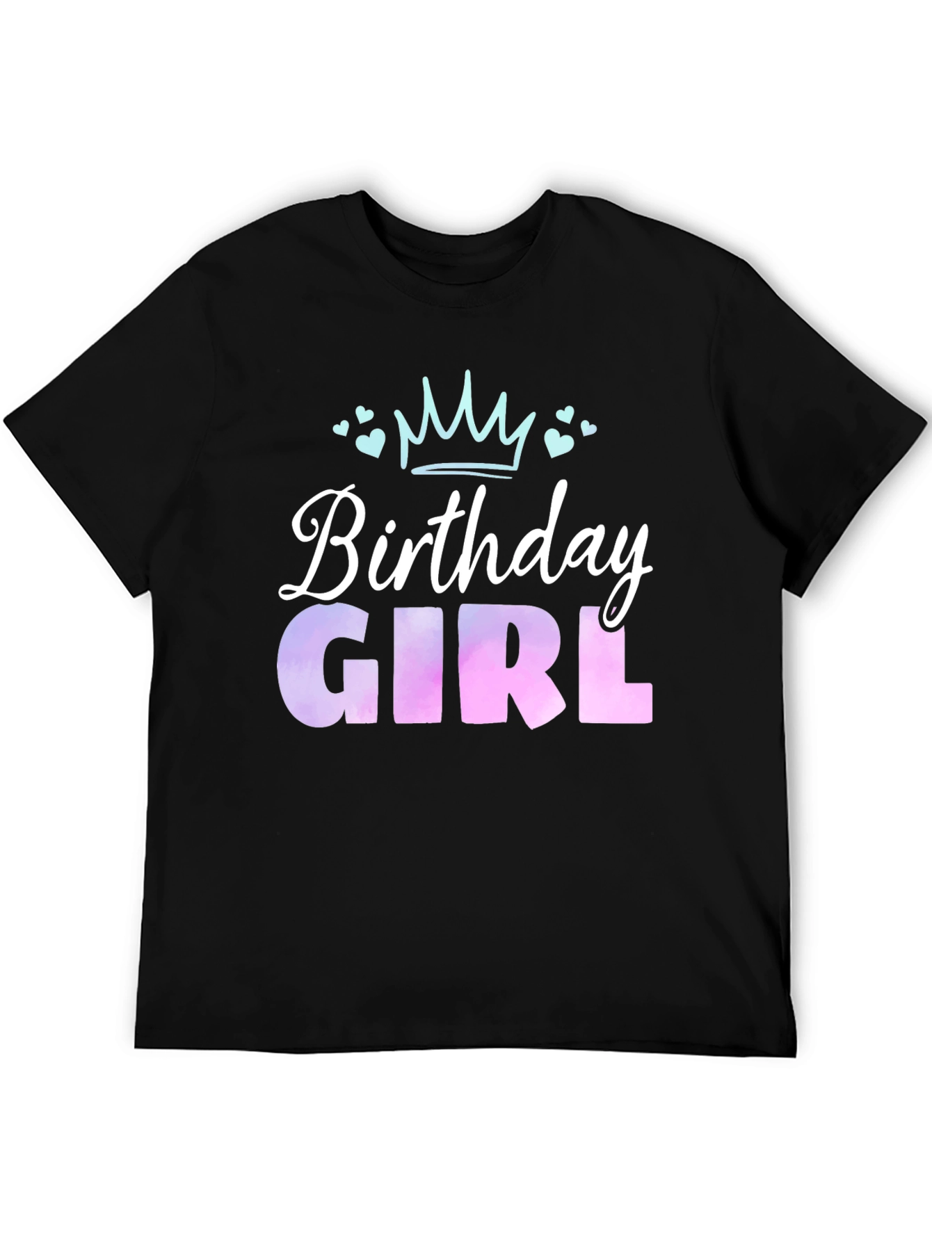 Birthday Girl T-Shirt - Cute Crown Design