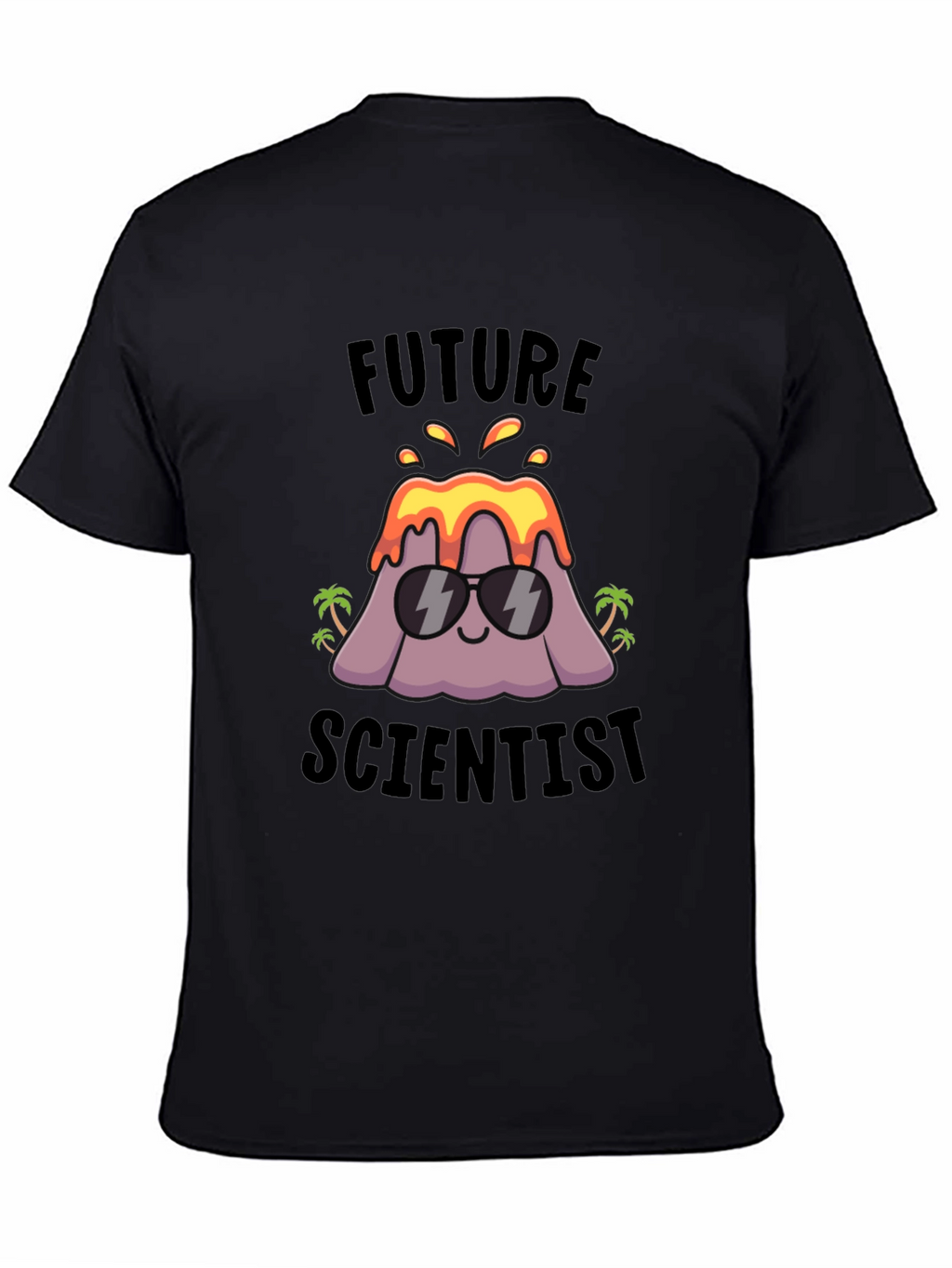 Future Scientist Volcano Graphic T-Shirt