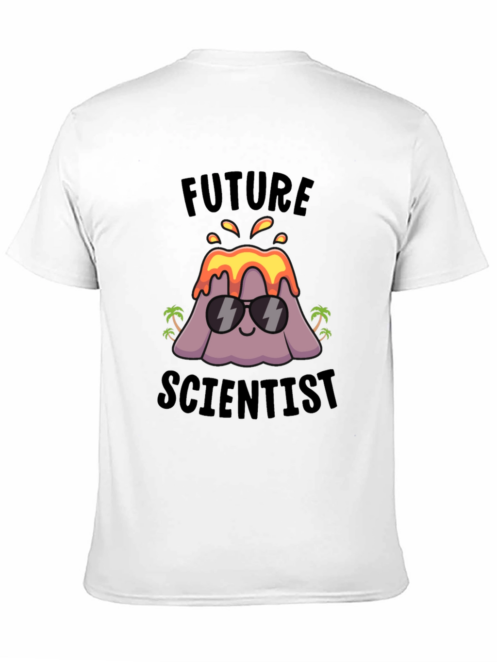 Future Scientist Volcano Graphic T-Shirt