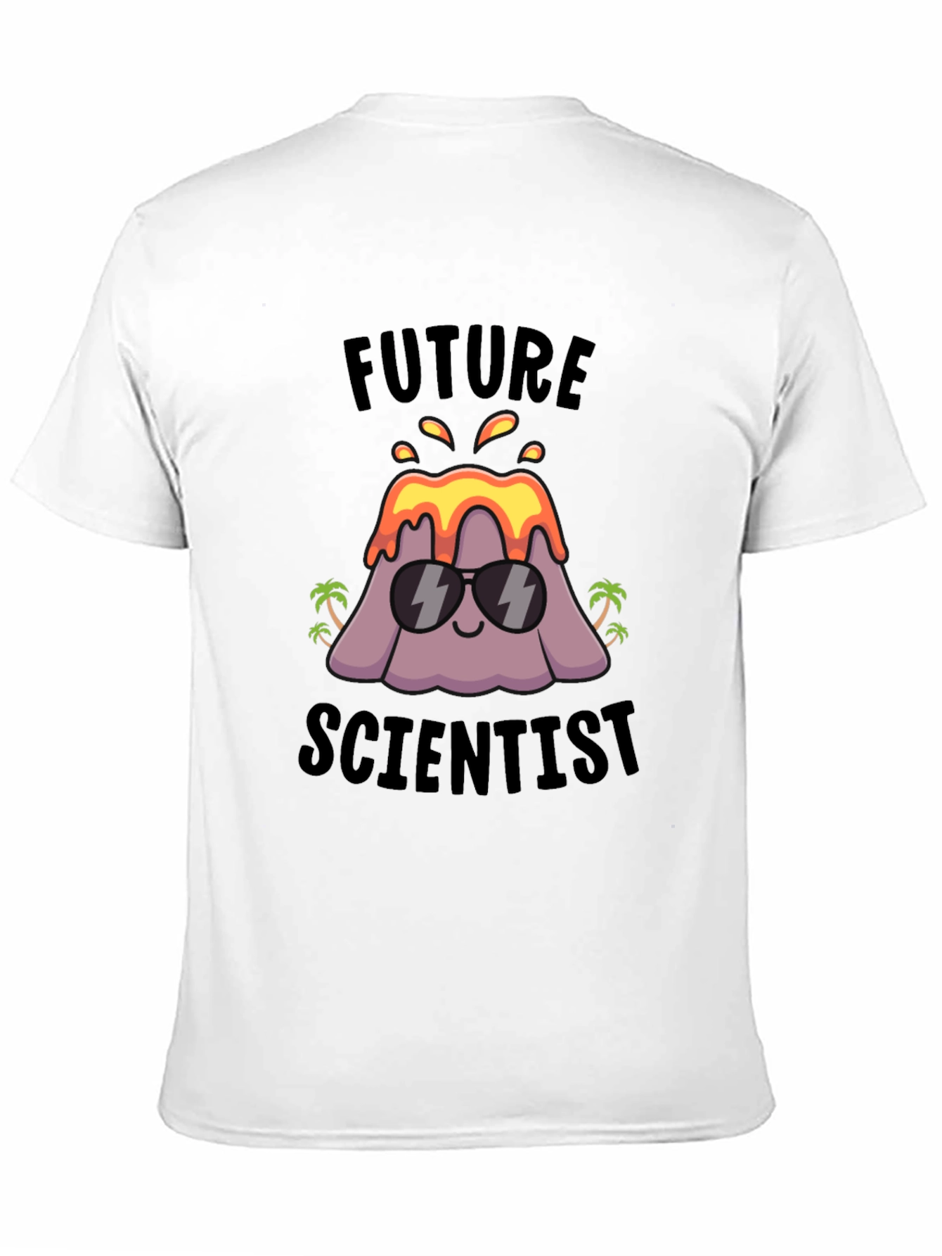 Future Scientist Volcano Graphic T-Shirt