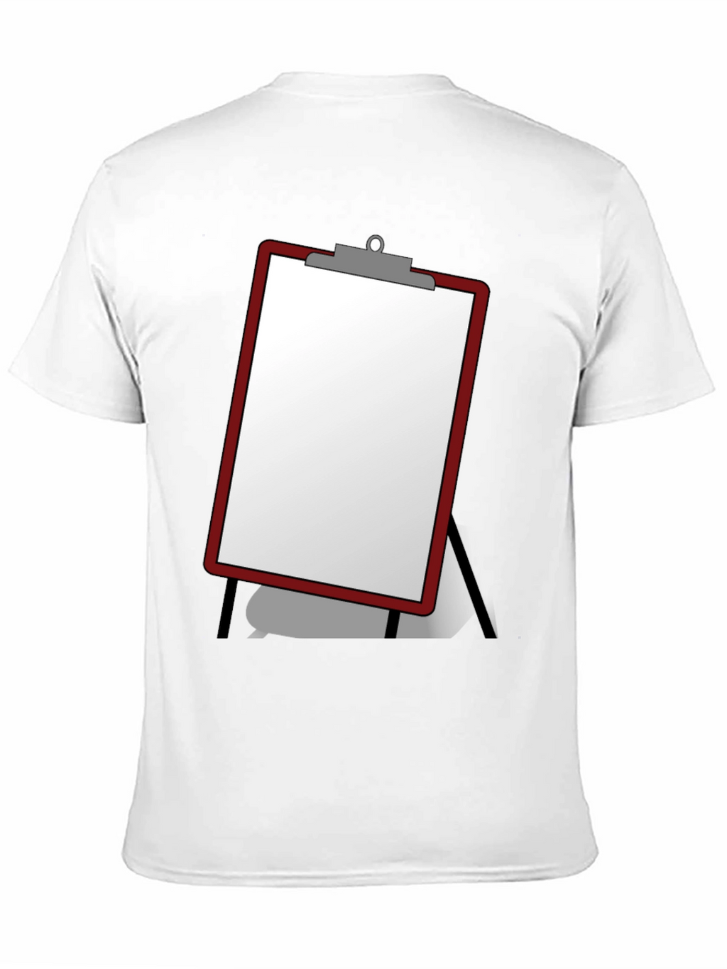 Clipboard Graphic Black T-Shirt - Mens Casual Wear