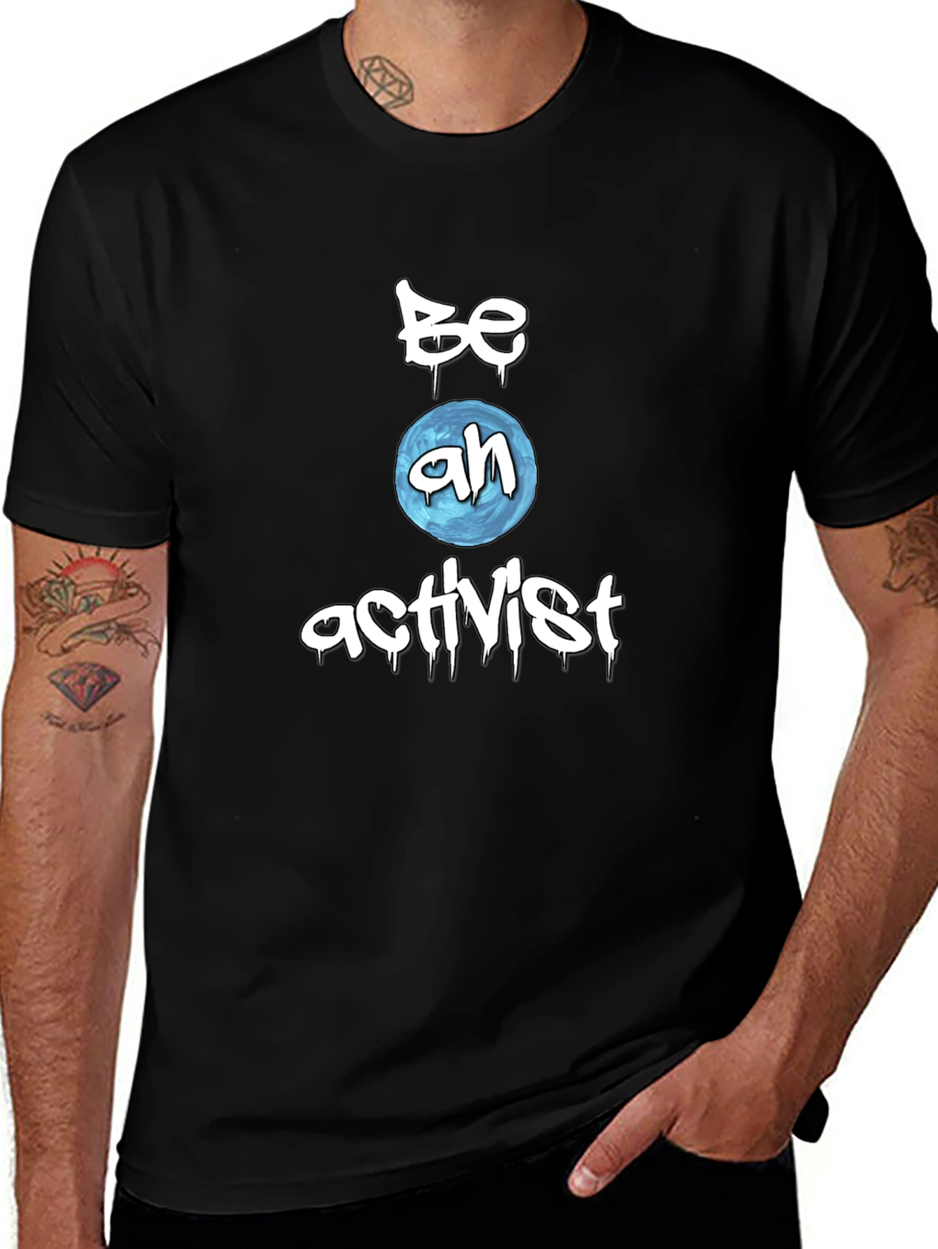 Be an Activist Black T-Shirt