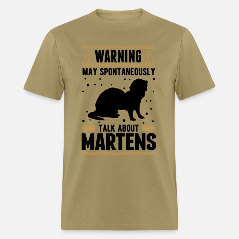 Alert Marten Mink Badger Pine