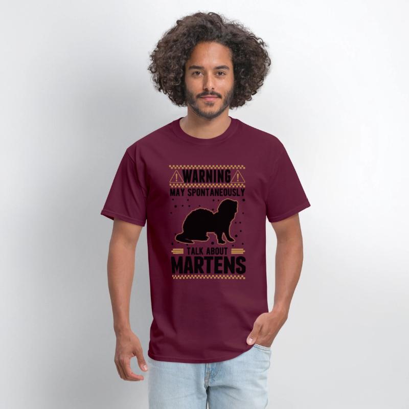 Alert Marten Mink Badger Pine