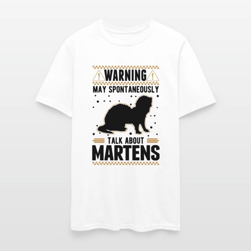 Alert Marten Mink Badger Pine
