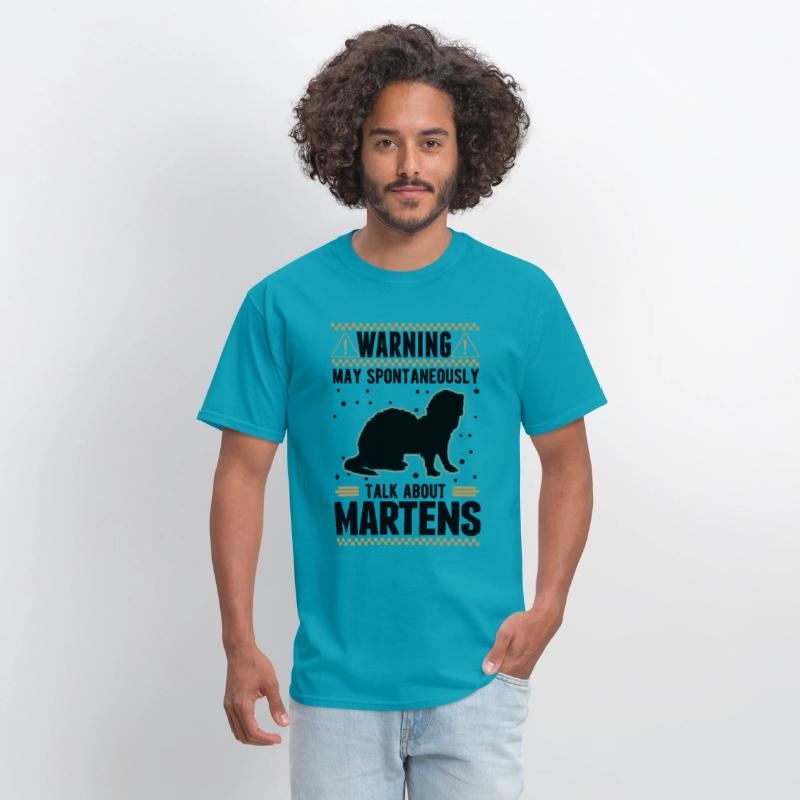 Alert Marten Mink Badger Pine