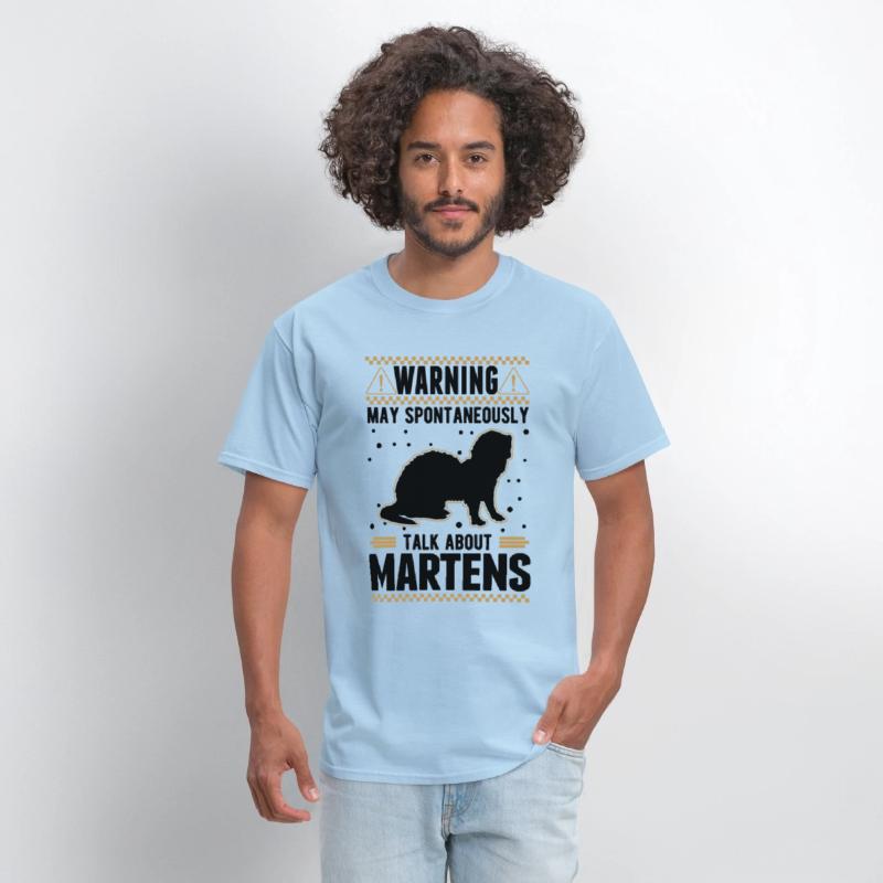 Alert Marten Mink Badger Pine