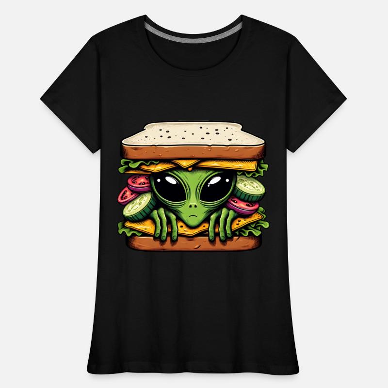 Alien Hiding in a Sandwich