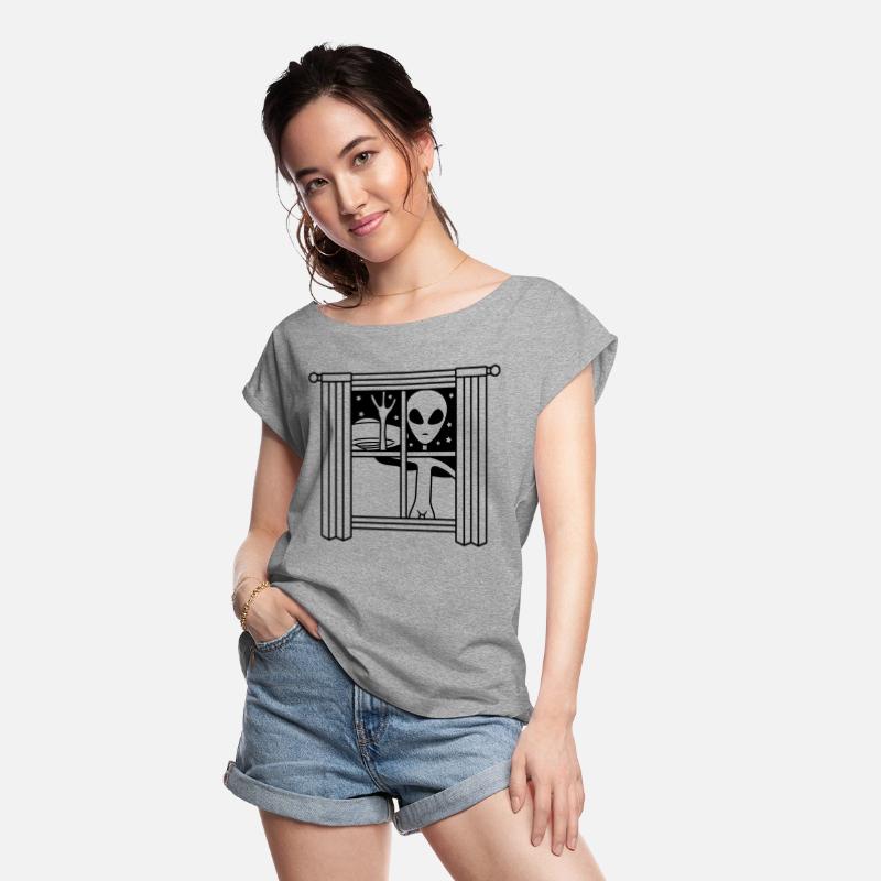 Alien ufo window night