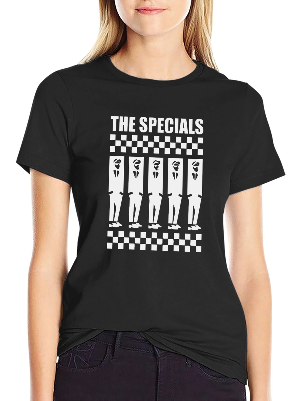 The Specials Band Graphic Tee - Black Cotton T-Shirt