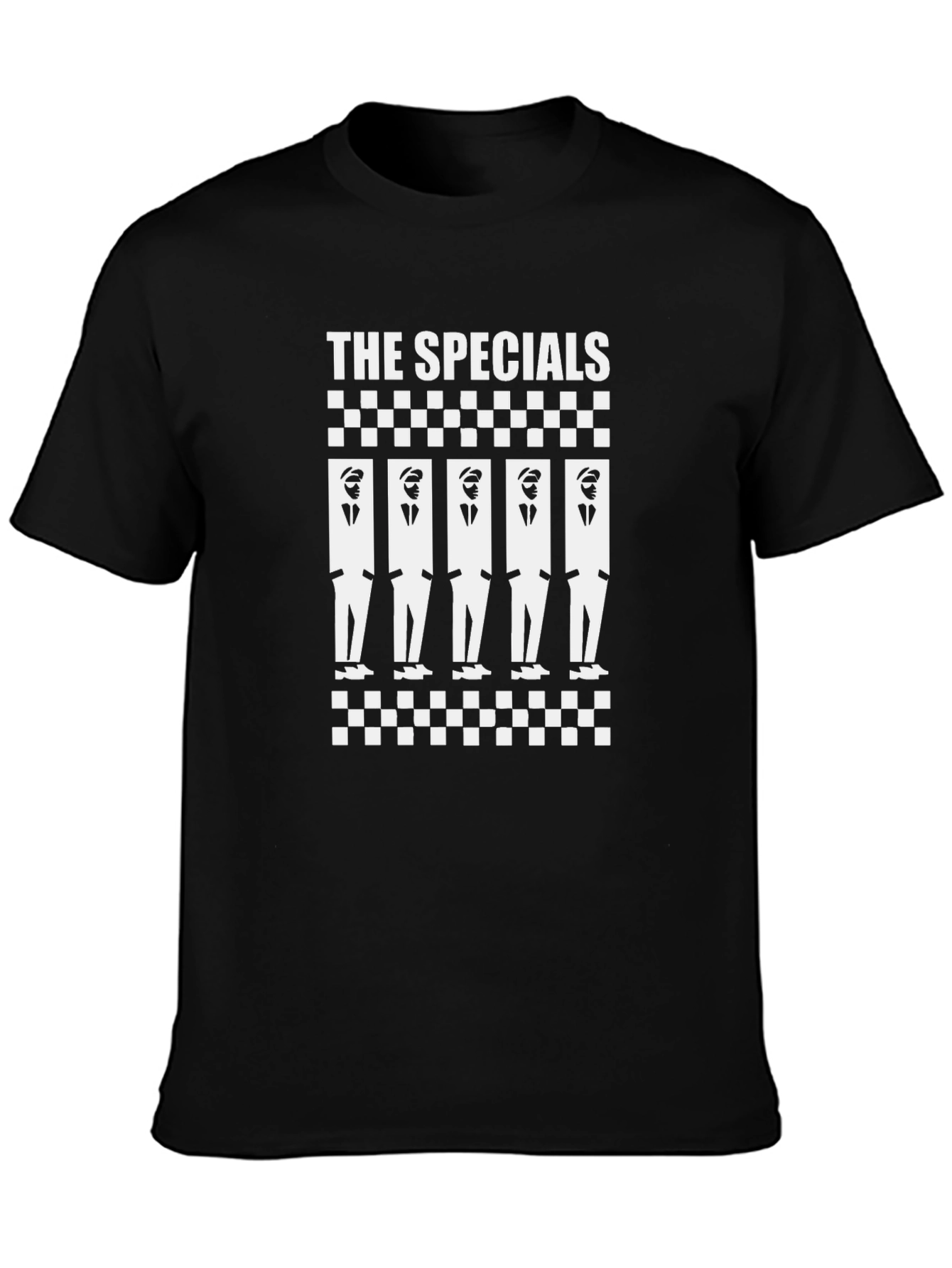 The Specials Band Graphic Tee - Black Cotton T-Shirt