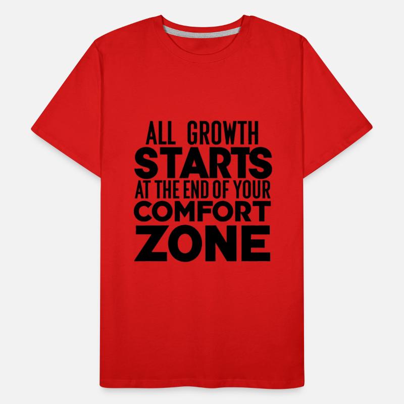 All Growth Starts At The End Of Your Comfort Zone
