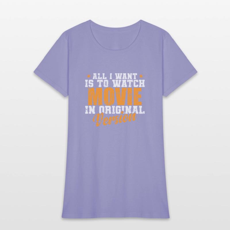 All I want is to watch Movie in original Version