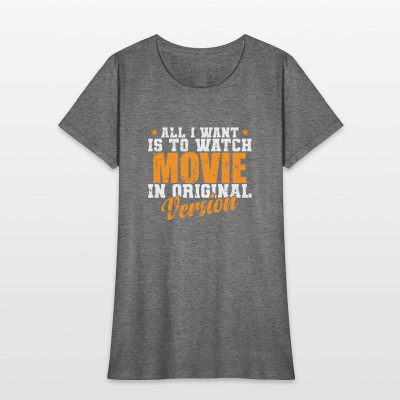 All I want is to watch Movie in original Version