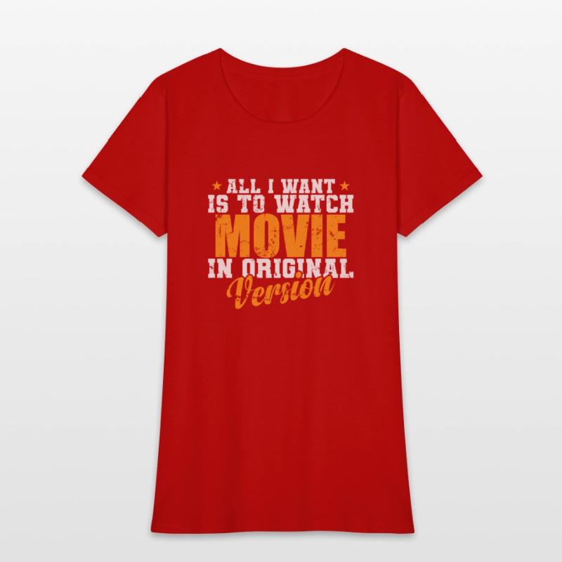 All I want is to watch Movie in original Version