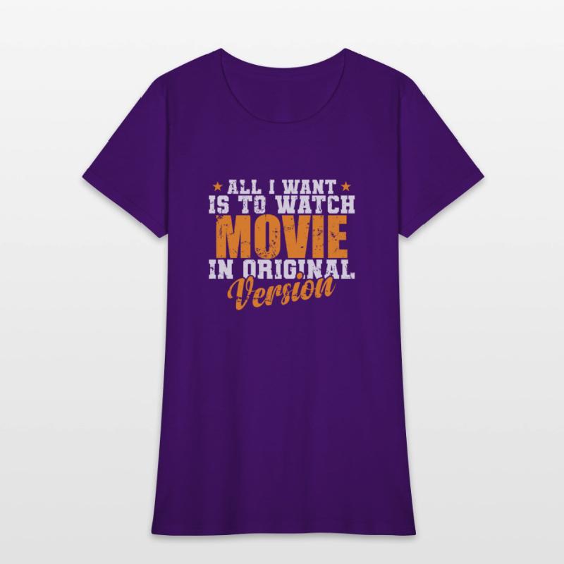 All I want is to watch Movie in original Version