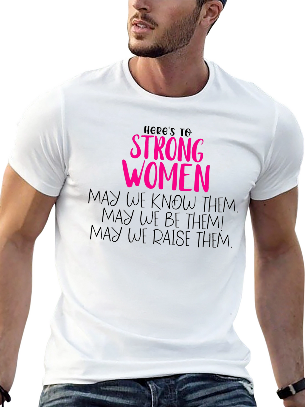 Strong Women Graphic Tee - Empowering Feminist Shirt