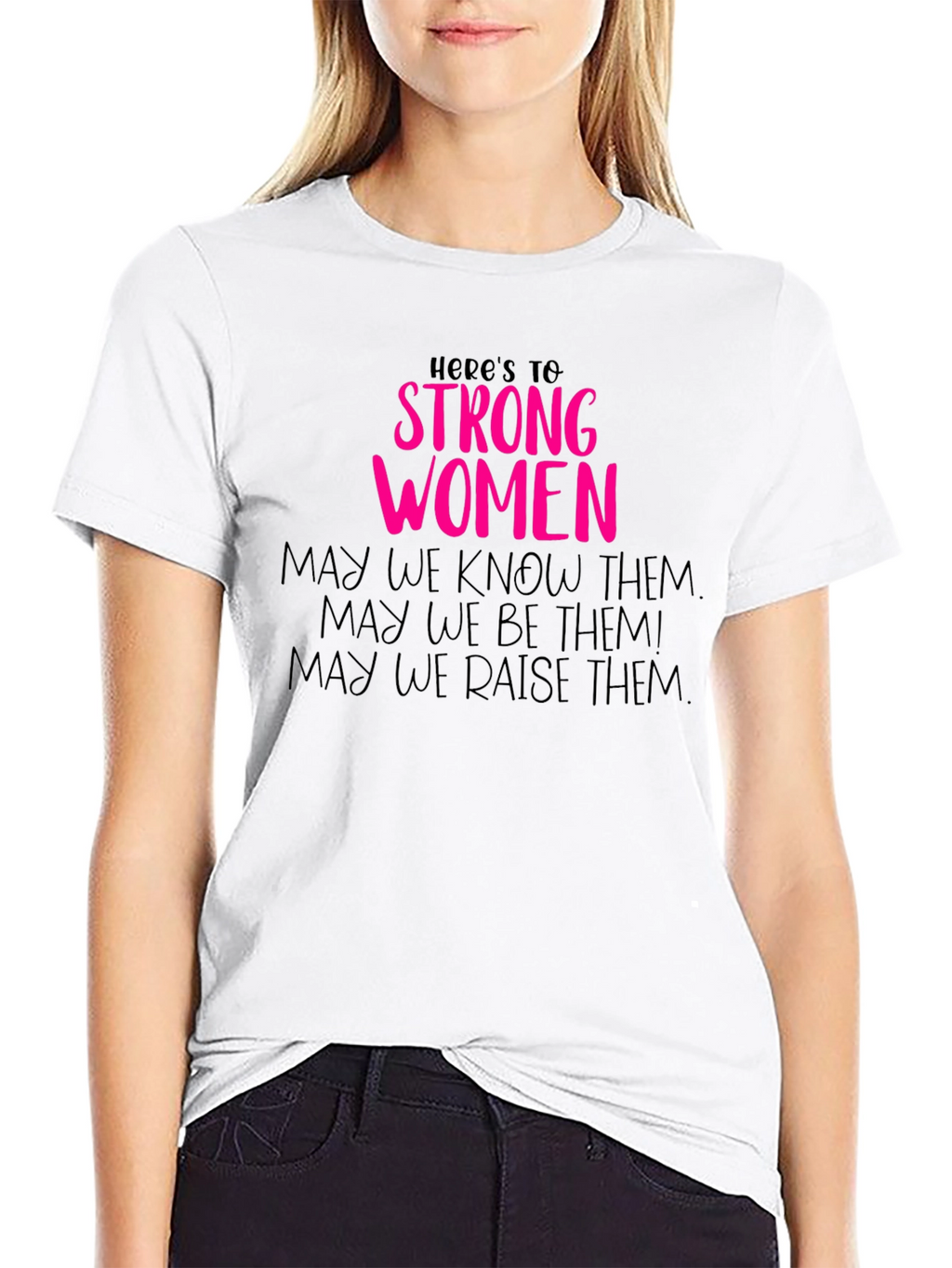 Strong Women Graphic Tee - Empowering Feminist Shirt