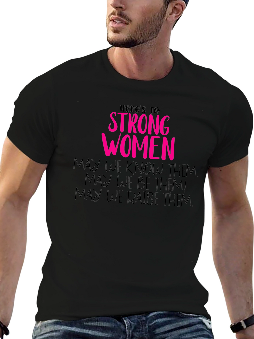 Strong Women Graphic Tee - Empowering Feminist Shirt