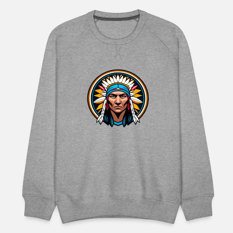 American Indian Printed T-shirt