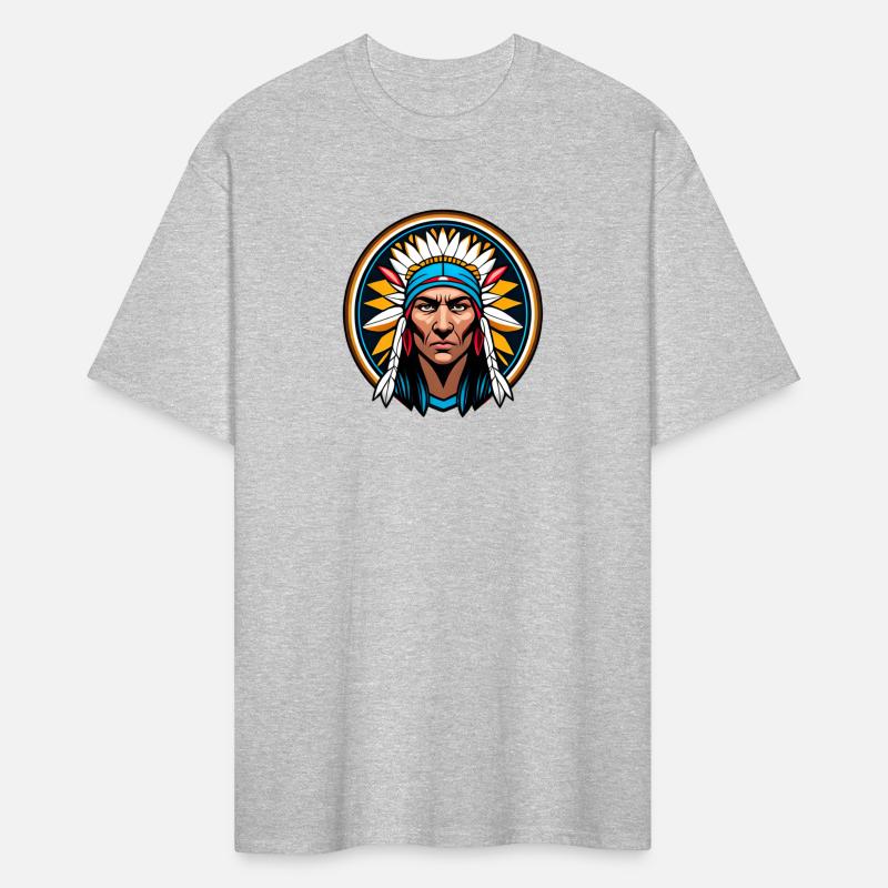 American Indian Printed T-shirt
