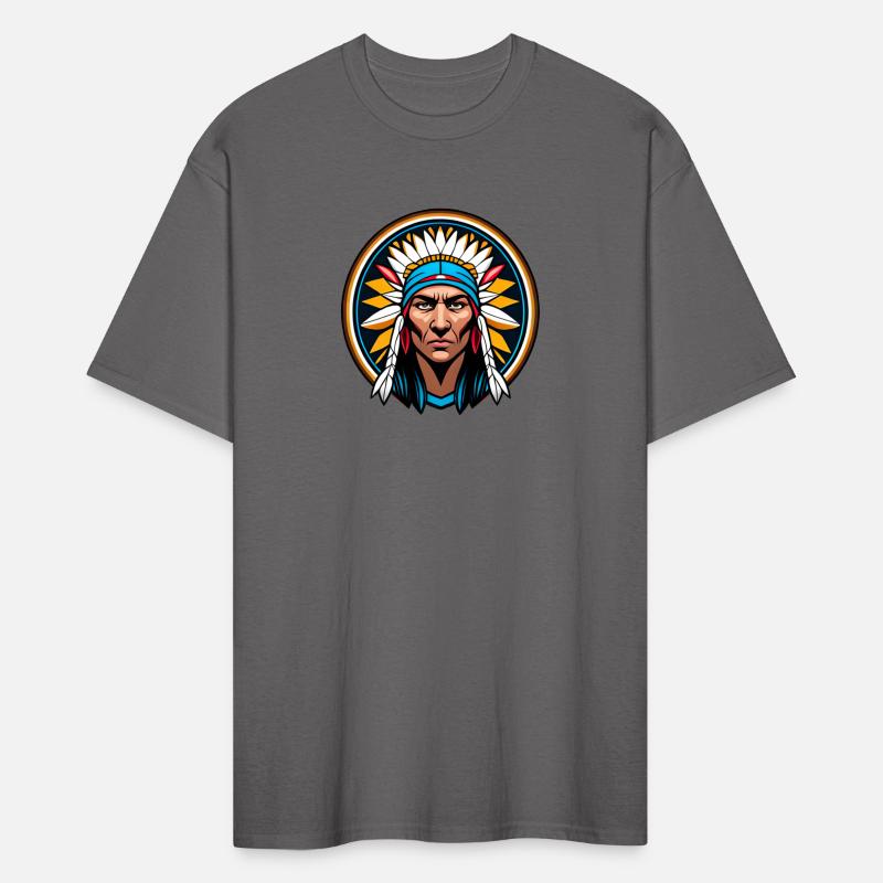 American Indian Printed T-shirt