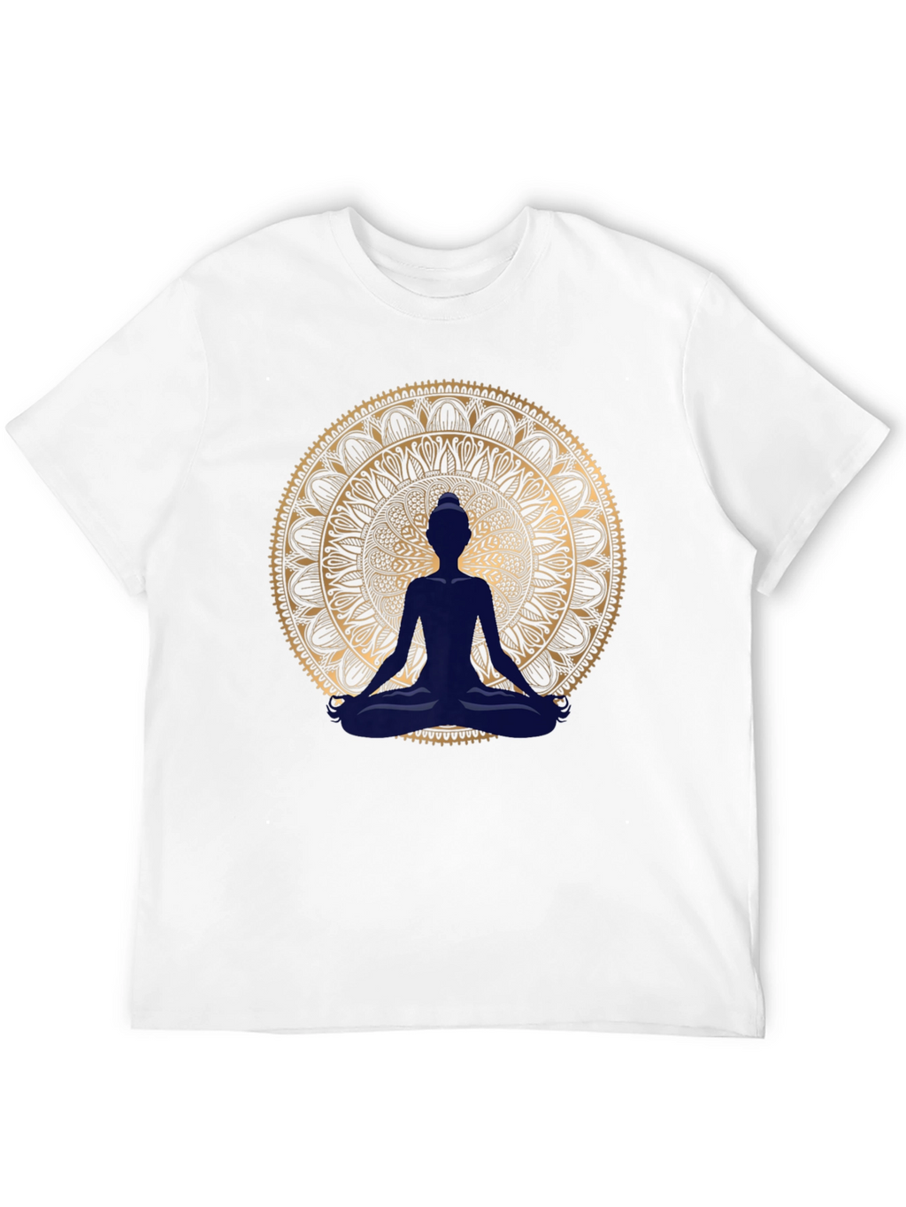 Zen Mandala Meditation T-Shirt - Stylish & Comfortable