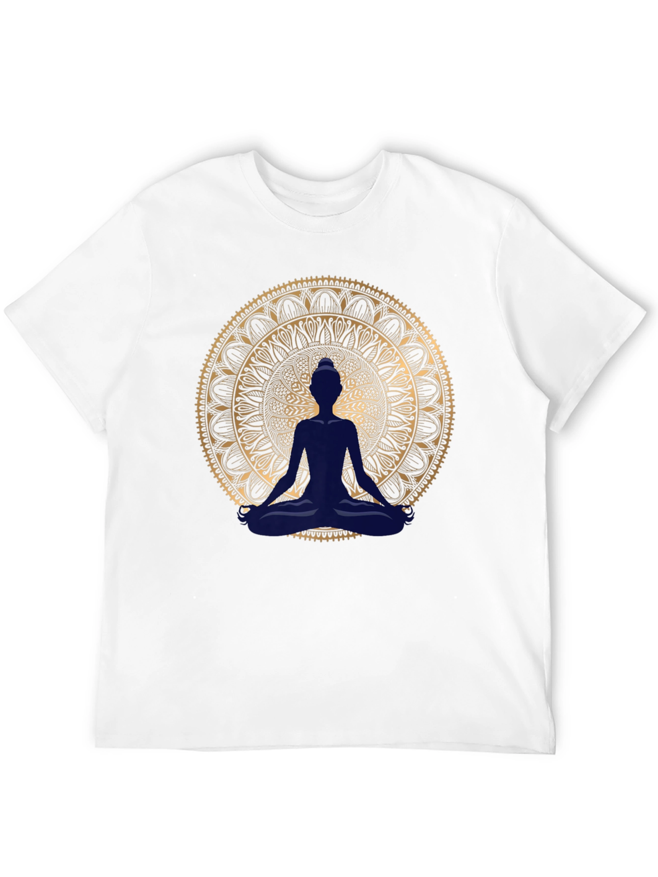 Zen Mandala Meditation T-Shirt - Stylish & Comfortable