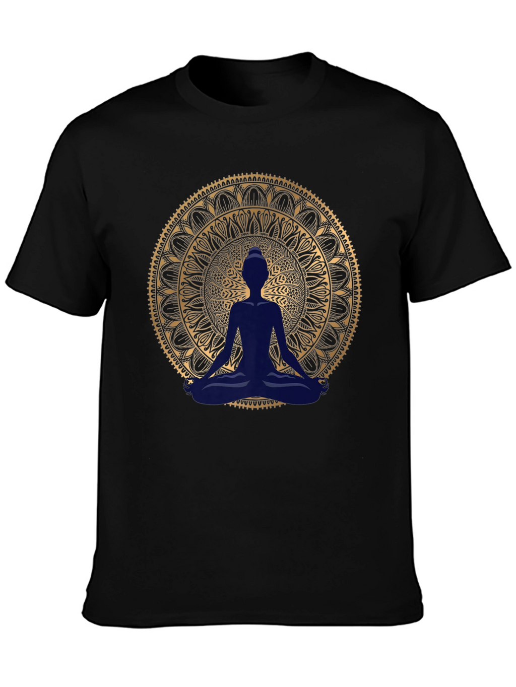 Zen Mandala Meditation T-Shirt - Stylish & Comfortable