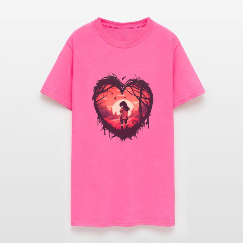 Anime Girl lost Love two Emblem