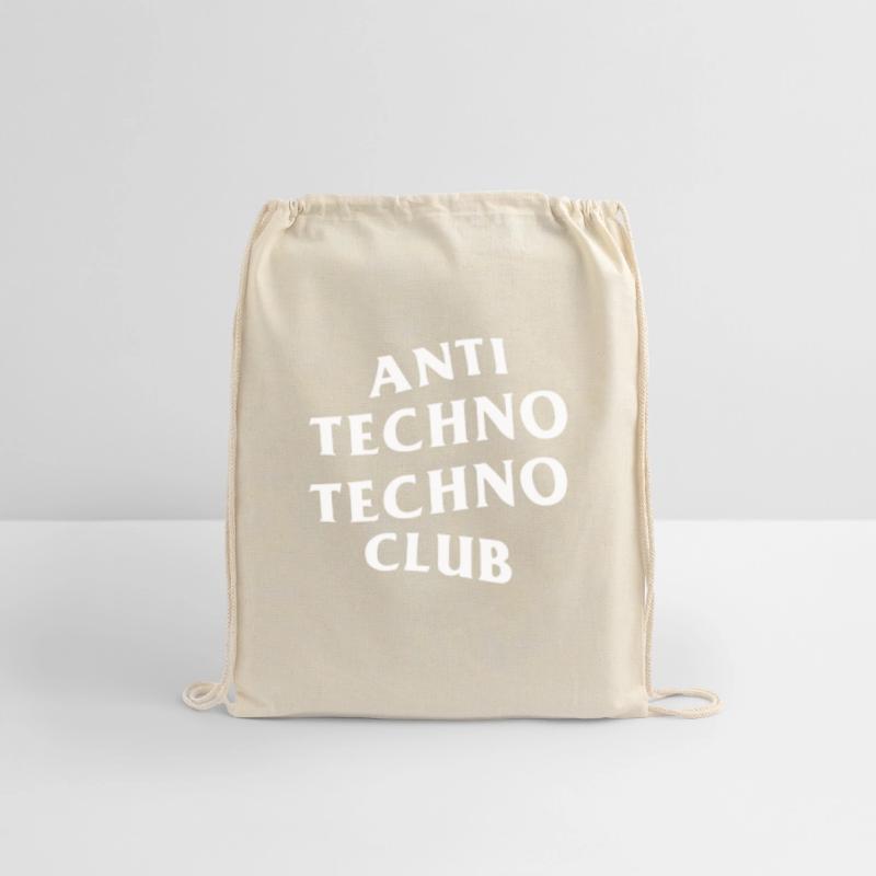 Anti Techno Techno Club White Logo