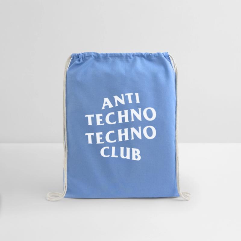Anti Techno Techno Club White Logo