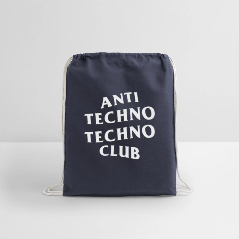 Anti Techno Techno Club White Logo