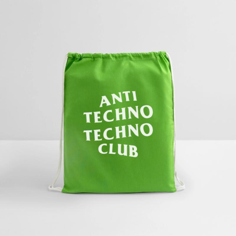 Anti Techno Techno Club White Logo