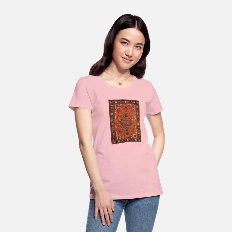 Antique Persian Sarouk Farahan Rug Print