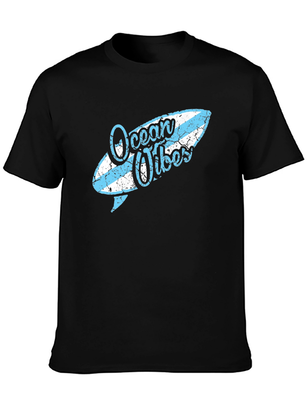Ocean Vibes Surfboard Graphic Tee