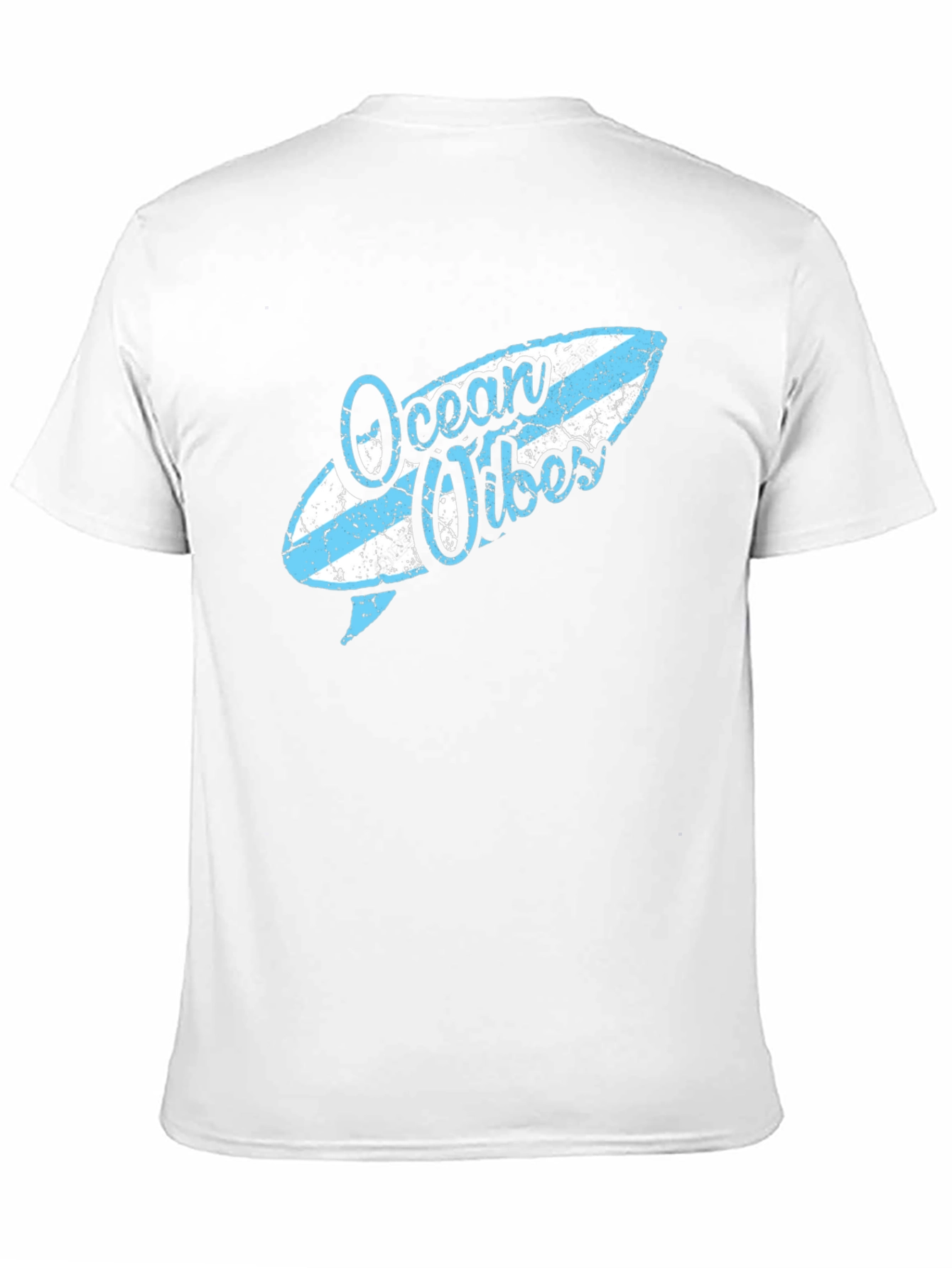 Ocean Vibes Surfboard Graphic Tee