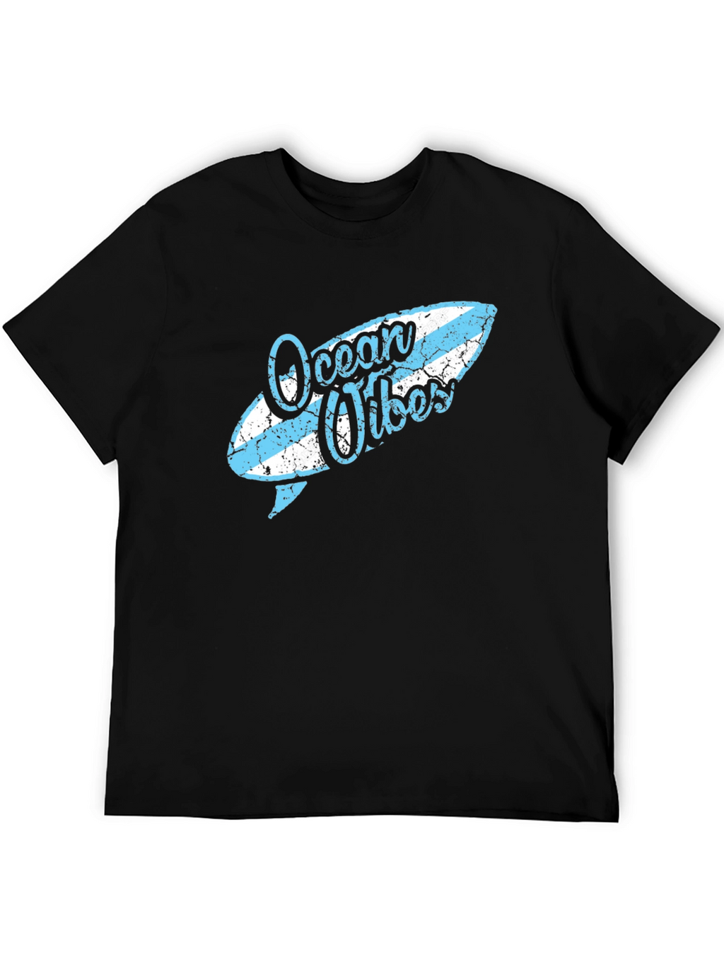 Ocean Vibes Surfboard Graphic Tee