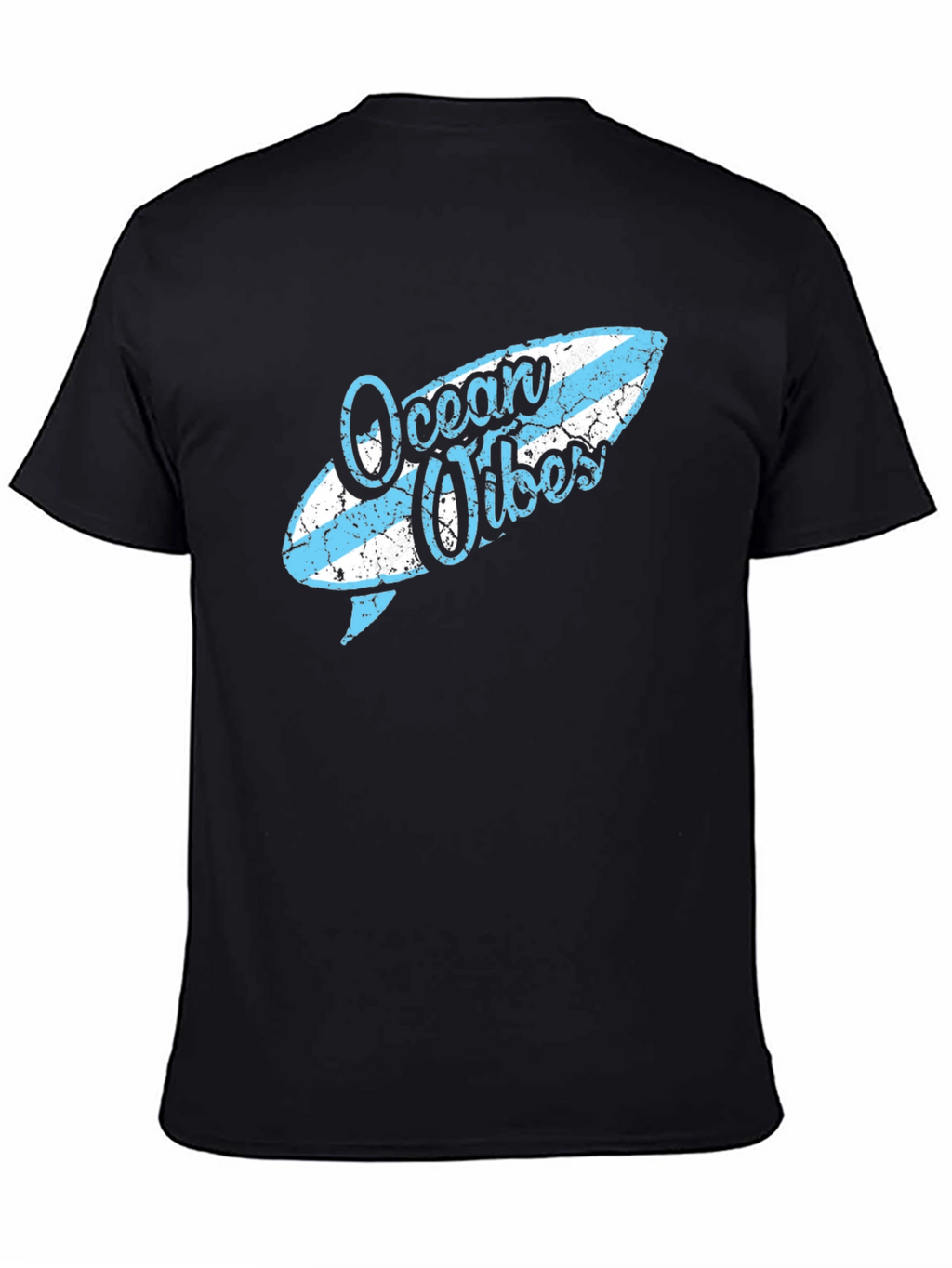 Ocean Vibes Surfboard Graphic Tee