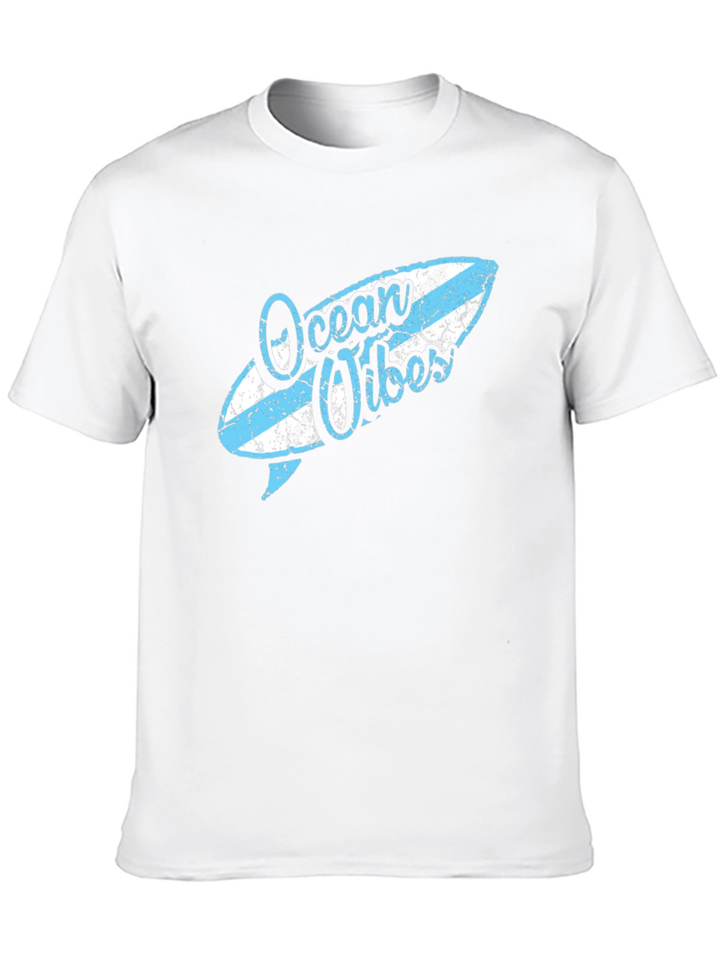 Ocean Vibes Surfboard Graphic Tee