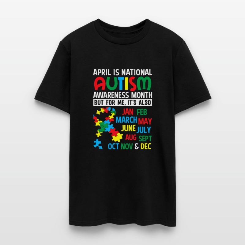 April is National Autism Awareness Month Autistic