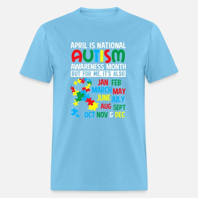 April is National Autism Awareness Month Autistic