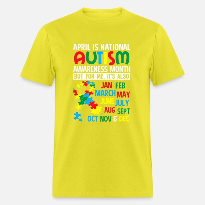 April is National Autism Awareness Month Autistic