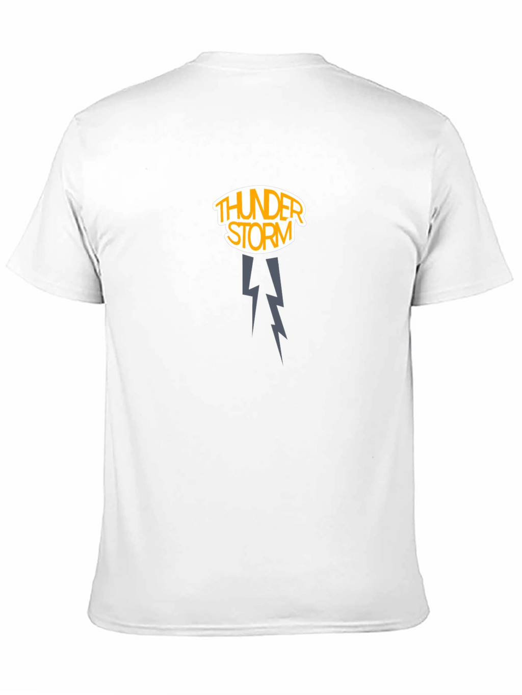 Thunderstorm Graphic Tee - Dark Cotton Shirt
