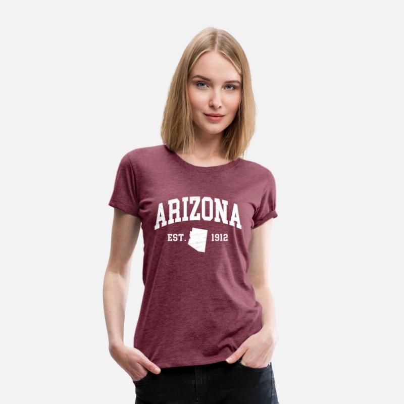 Arizona Est 1912 Distressed Worn