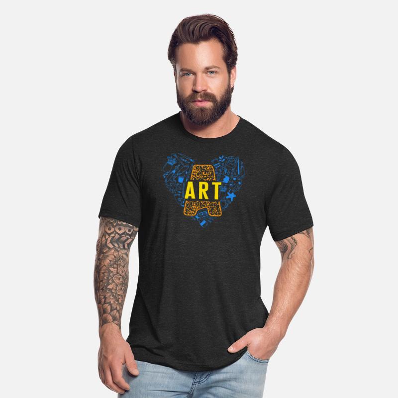 Art Shirt, A For Art Painting Palette Brush Tee,